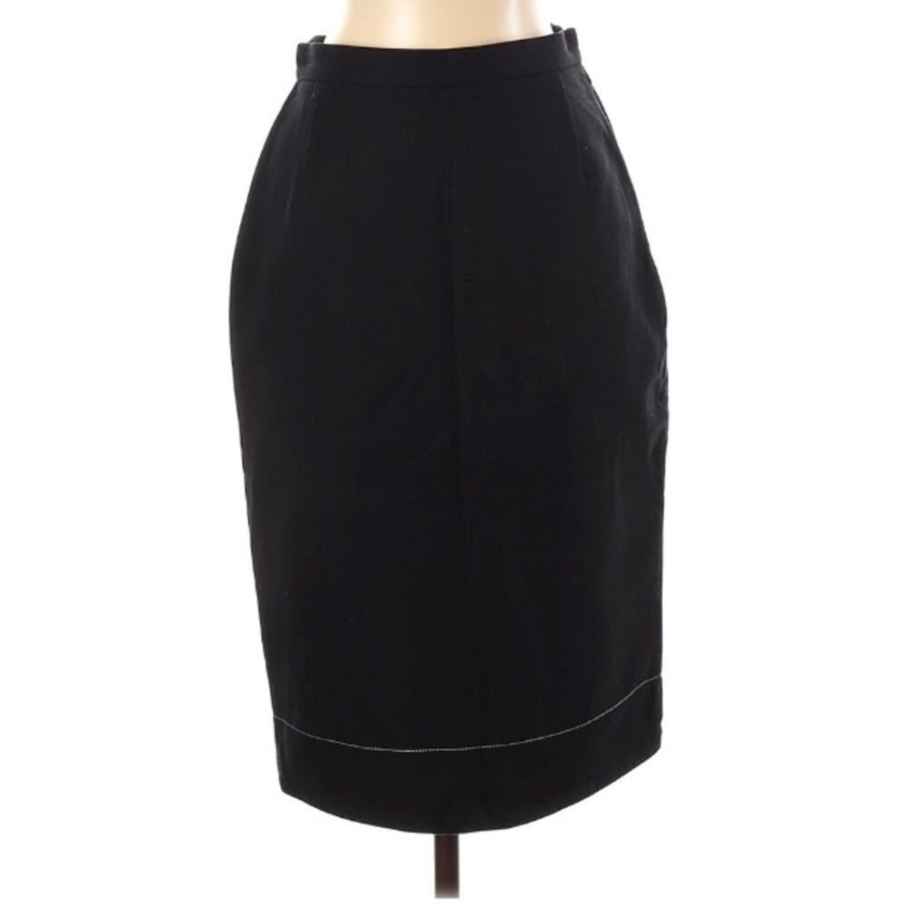 Prada‎ contrast stitch pencil skirt
